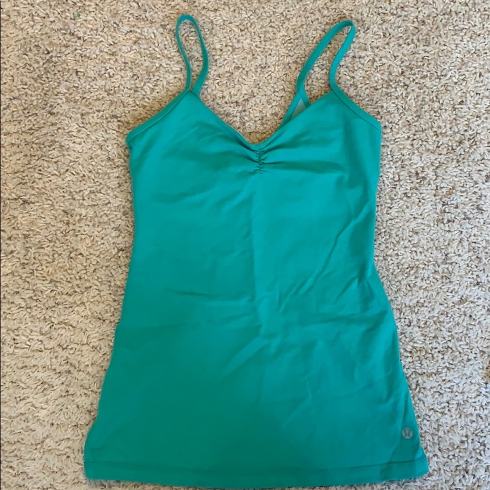 Lululemon ballet style fitted tank